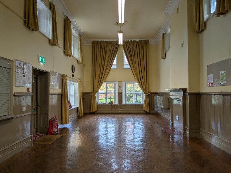 Main room looking north east