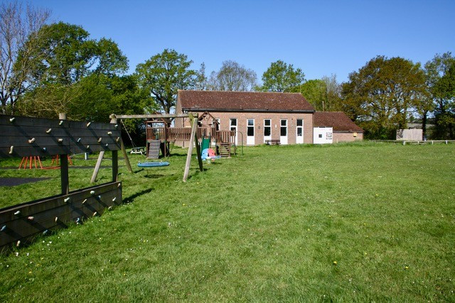 Children's play area and our hall