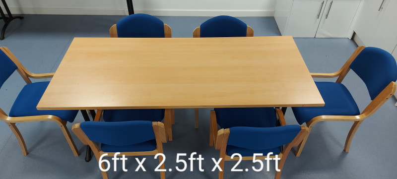 Large Wooden table (x10)