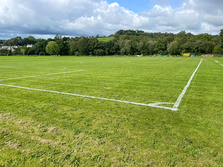 Playing field for hire for sport and events