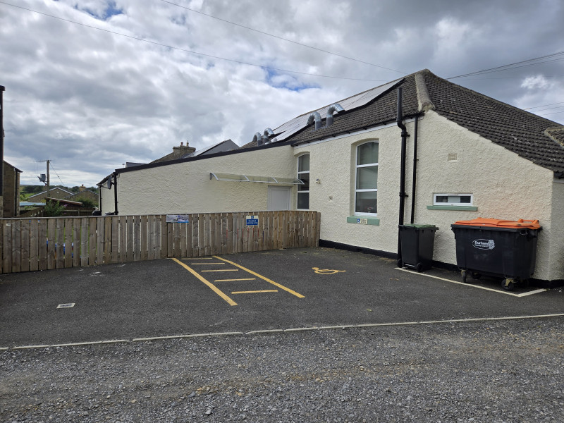 Disabled parking area